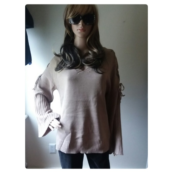 LAST 1! MOCHA BELL SLEEVE SWEATER!🍁 - Picture 8 of 8